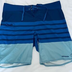 Patagonia Men's Blue Board Shorts - 36